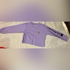 Carhartt Kids Lavender Long Sleeve Tee
